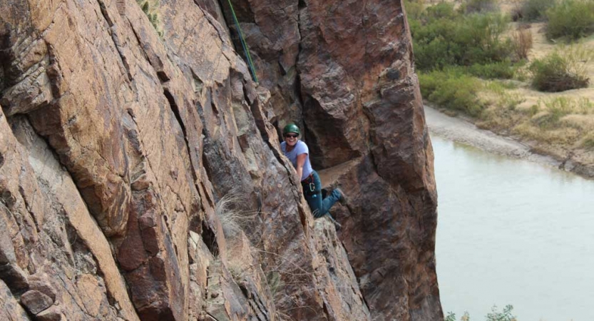 rock climbing course in texas